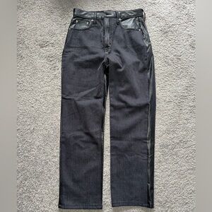 Abercrombie & Fitch Black Straight Leg Jeans